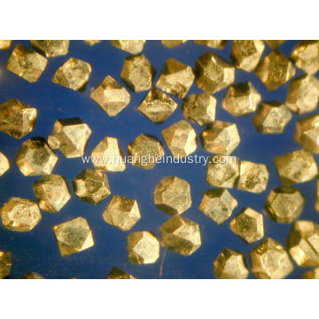 Superhard Material of Synthetic Diamonds Ti Coated